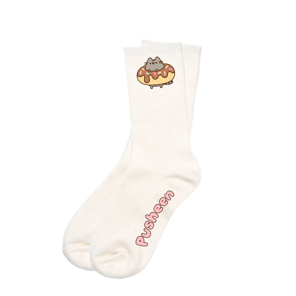 Wholesale Black and White Anime Cat Socks